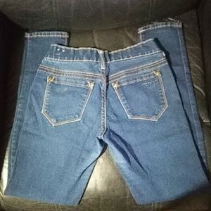 "Ariya Jeans" Women's Stretchy Denim Low Rise Blue Jeans